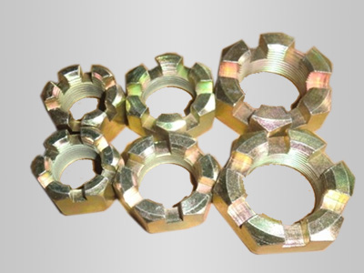 Slotted nut