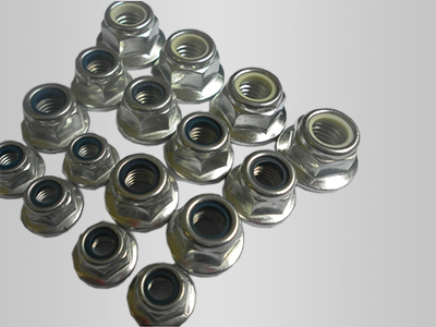 Nylon flange lock